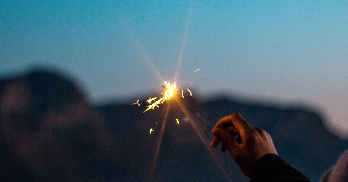 Hostel in Barcelona near Sonar festival night site [closed] - A Lit Flare Light On Hand