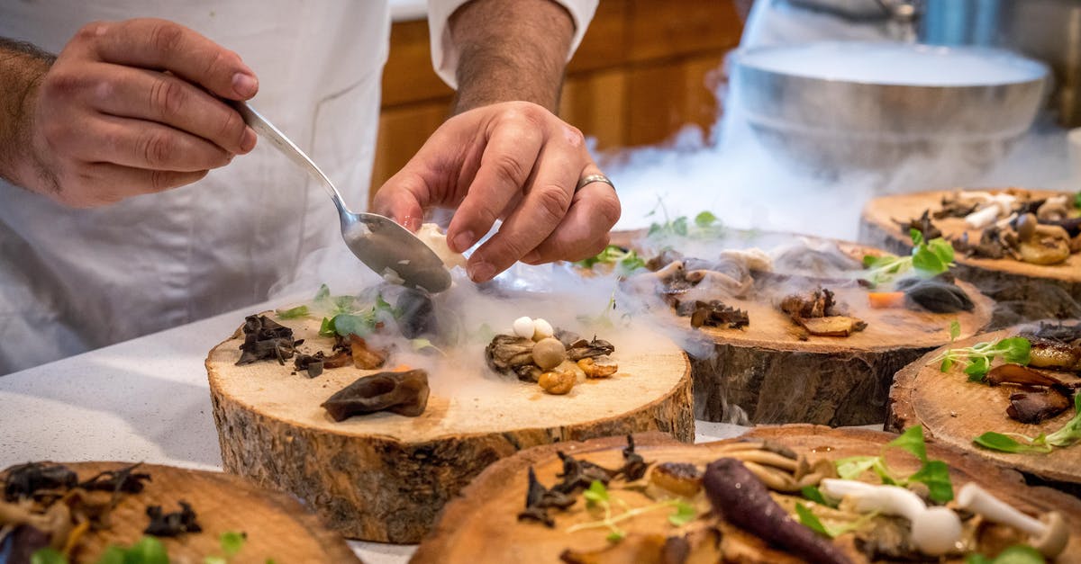 Hotel bill dispute [closed] - Chef Preparing Vegetable Dish on Tree Slab