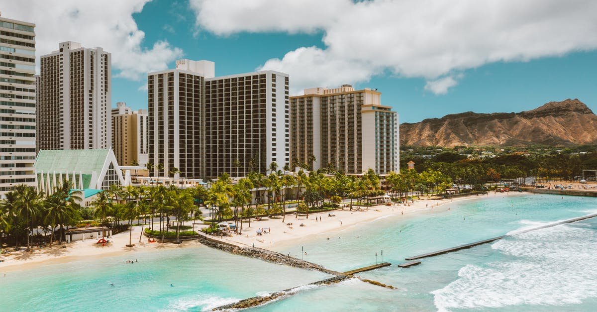 Hotels cancellation policy J-2, J-25, etc - People on Beach Near High Rise Buildings