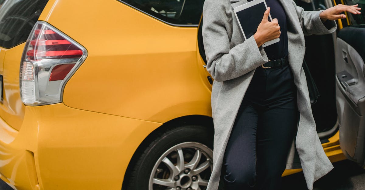 How bad does traffic get between East Hamilton and Oakville, Ontario? - Crop ethnic woman getting out of car