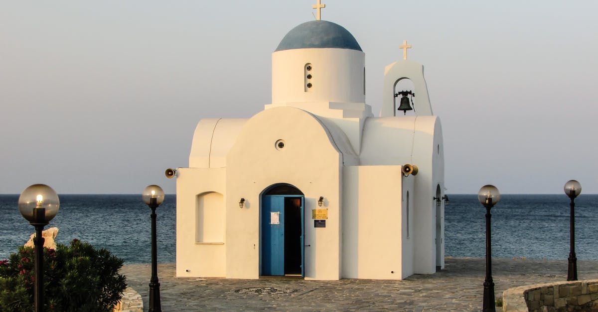 how can babies cross from northern Cyprus (TRNC) to the south (ROC)? - White Church Photo Near Ocean