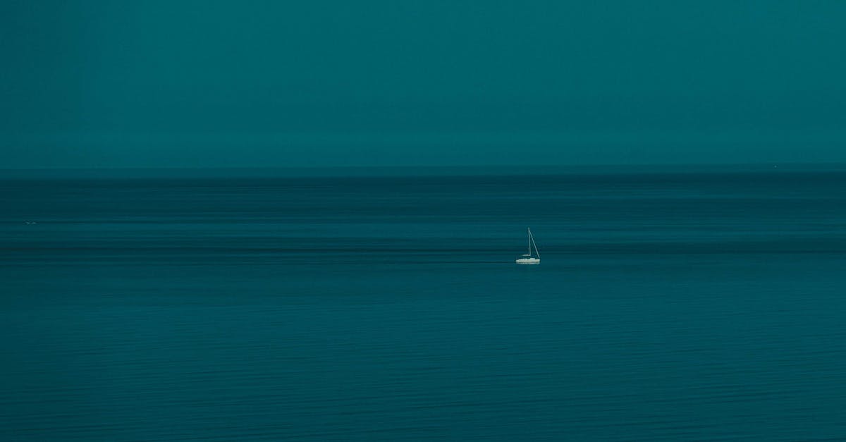 How can I book a space on a sailing boat? - Small White Boat on Water