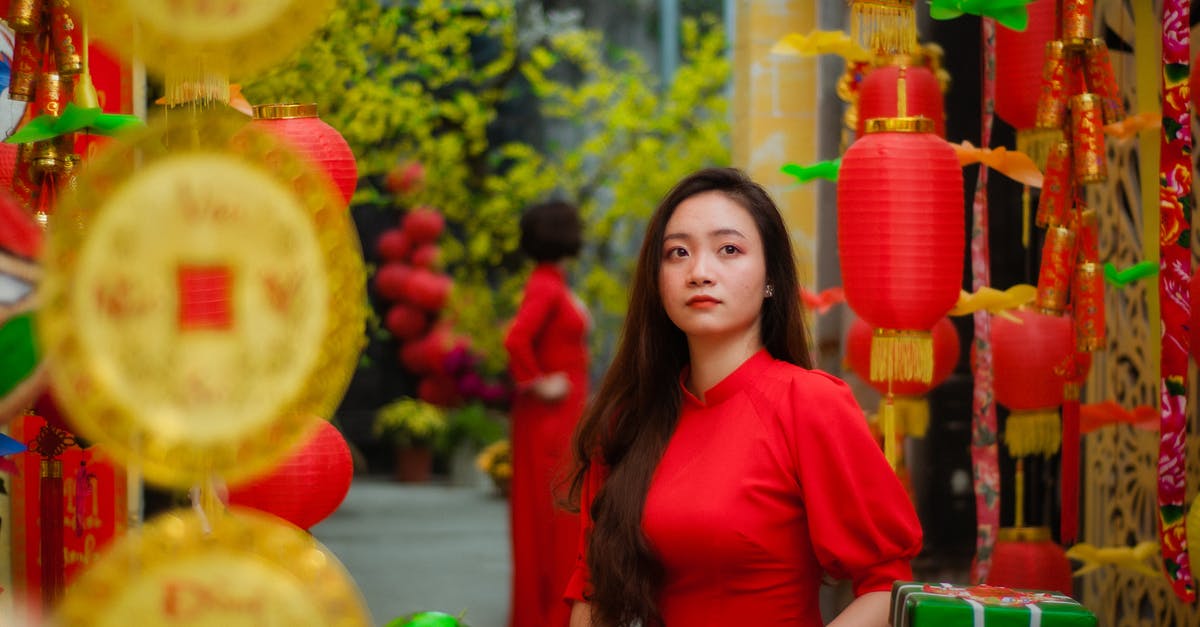 How can I get 1 year multiple visa for Vietnam? - Woman in Red Long Sleeve Shirt Standing Near Green and Yellow Balloons