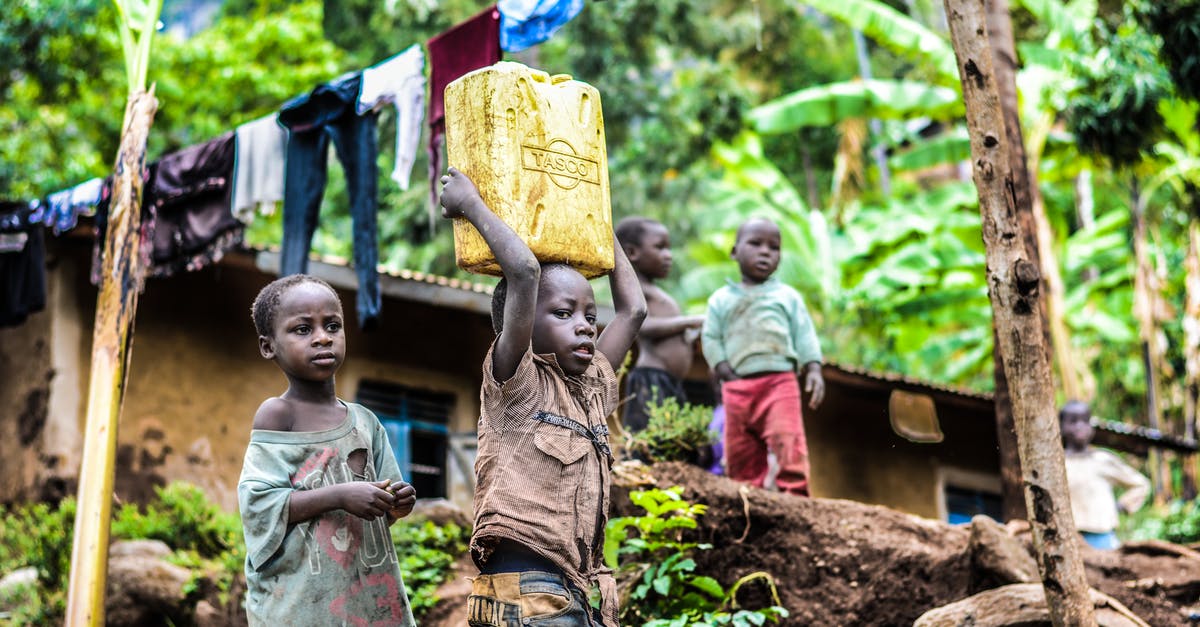 How can I locate a missing person abroad? - Little Boy Carrying Can