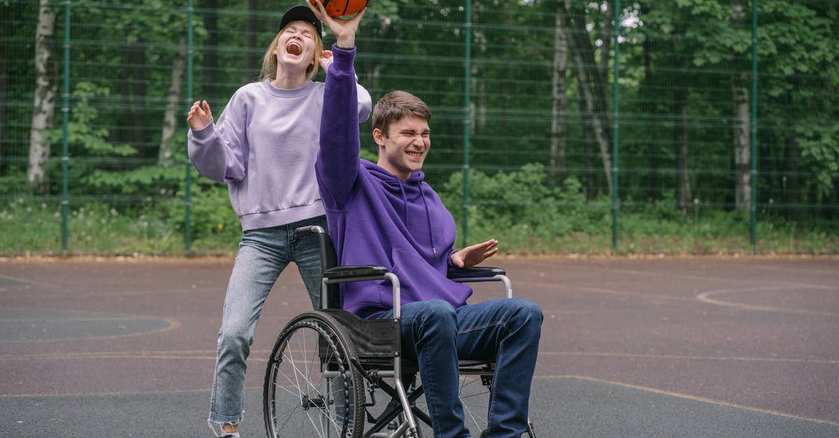 How can I make flying with a wheelchair or crutches easier? - Free stock photo of adolescent, adult, ball