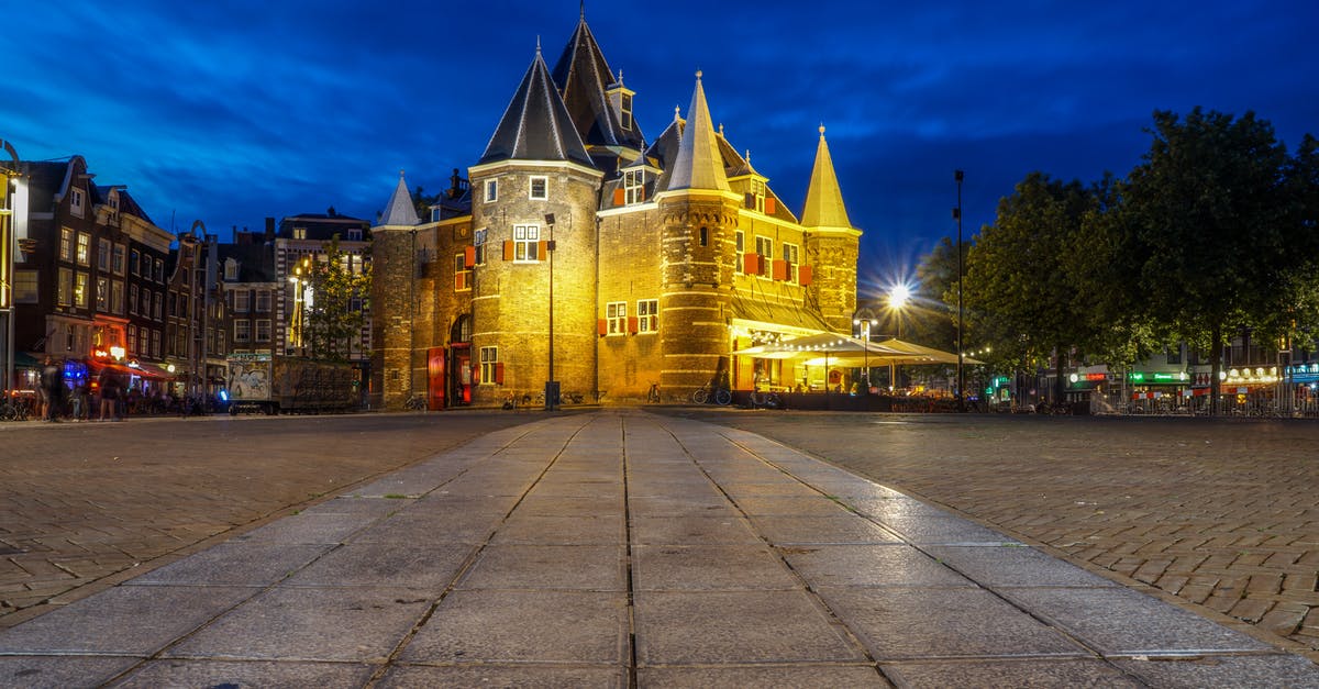 How can I reach Muiderslot castle from Amsterdam Central? - White and Gray Castle Near Green Trees