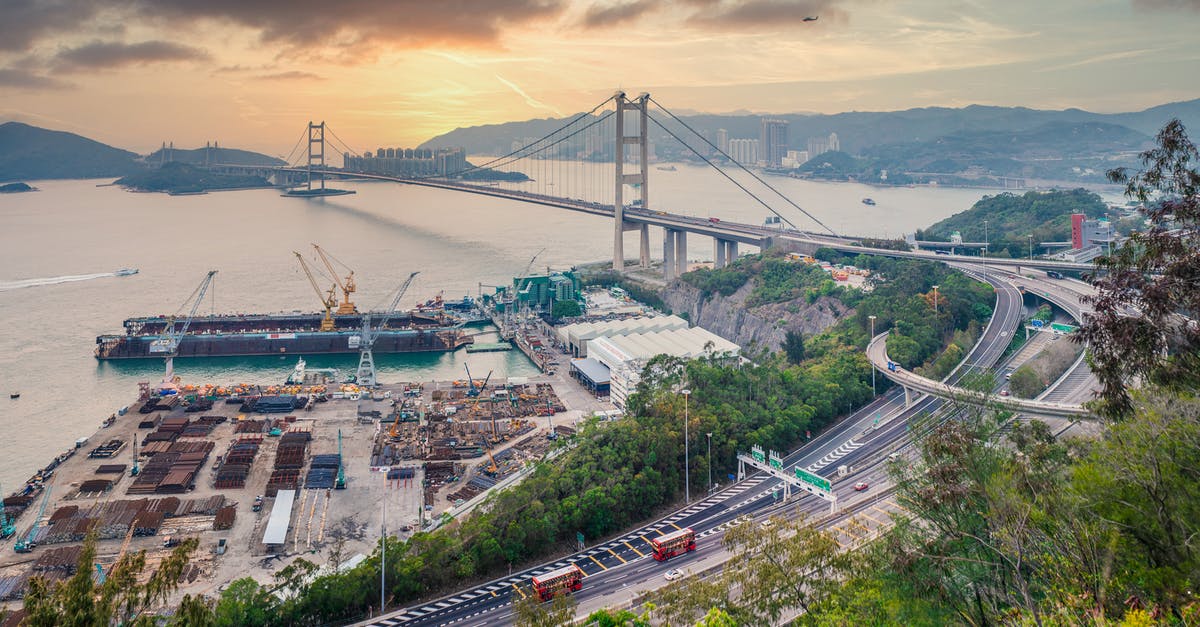 How do I use the Hong Kong-Zhuhai-Macao (HKZM) bridge? - Aerial View of the Bridge