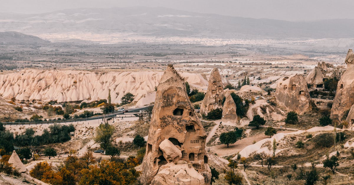 How do we get from Fethiye/Dalaman to Cappadocia by bus? - Ancient stone buildings in Cappadocia