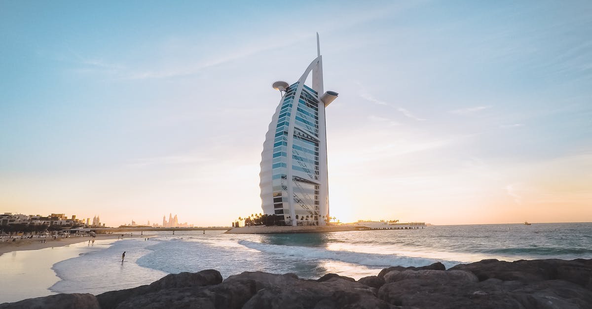 How do you book an Emirates Dubai stopover package (from US/Canada)? - Waving sea splashing near sandy and rocky beach