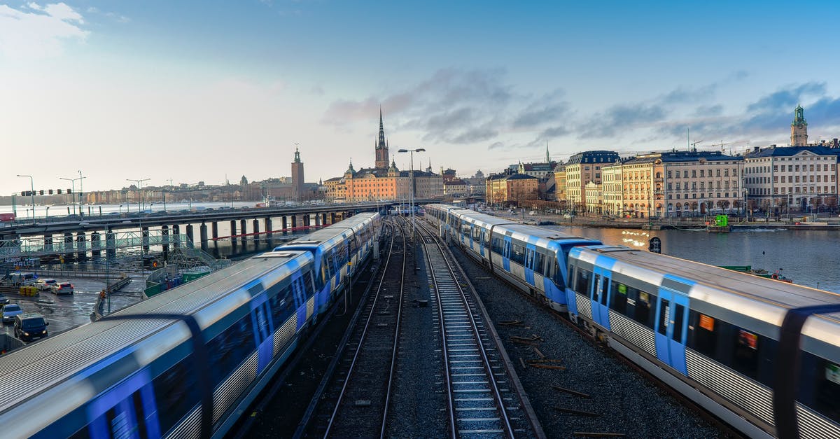 How does reservation optional trains in the Europe work? - Aerial Shot of Railways