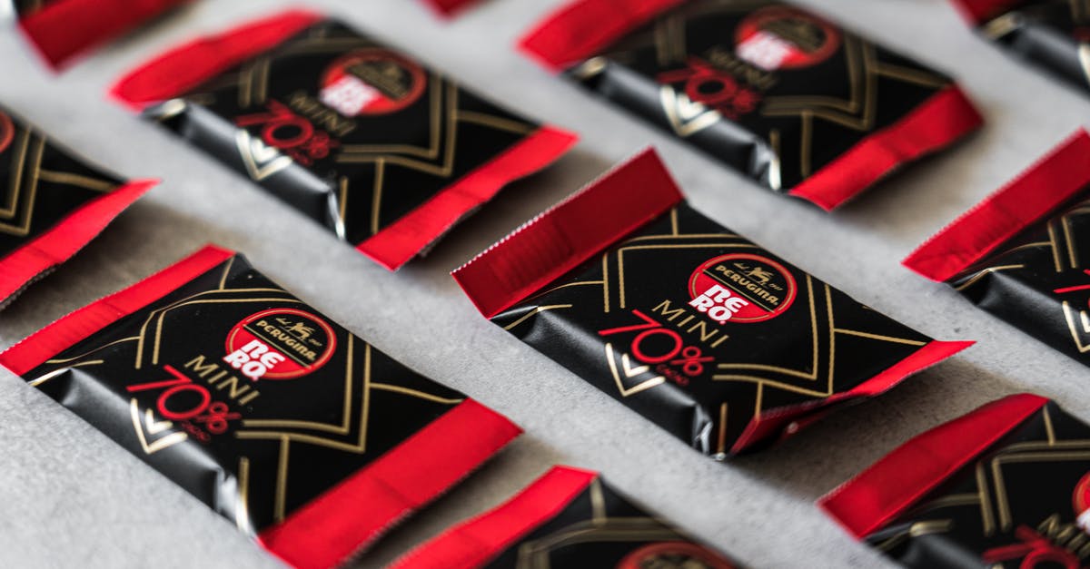 How does the Italian "Aperitivo" work? - Chocolate Bar Wrapped in Red And Black Plastic