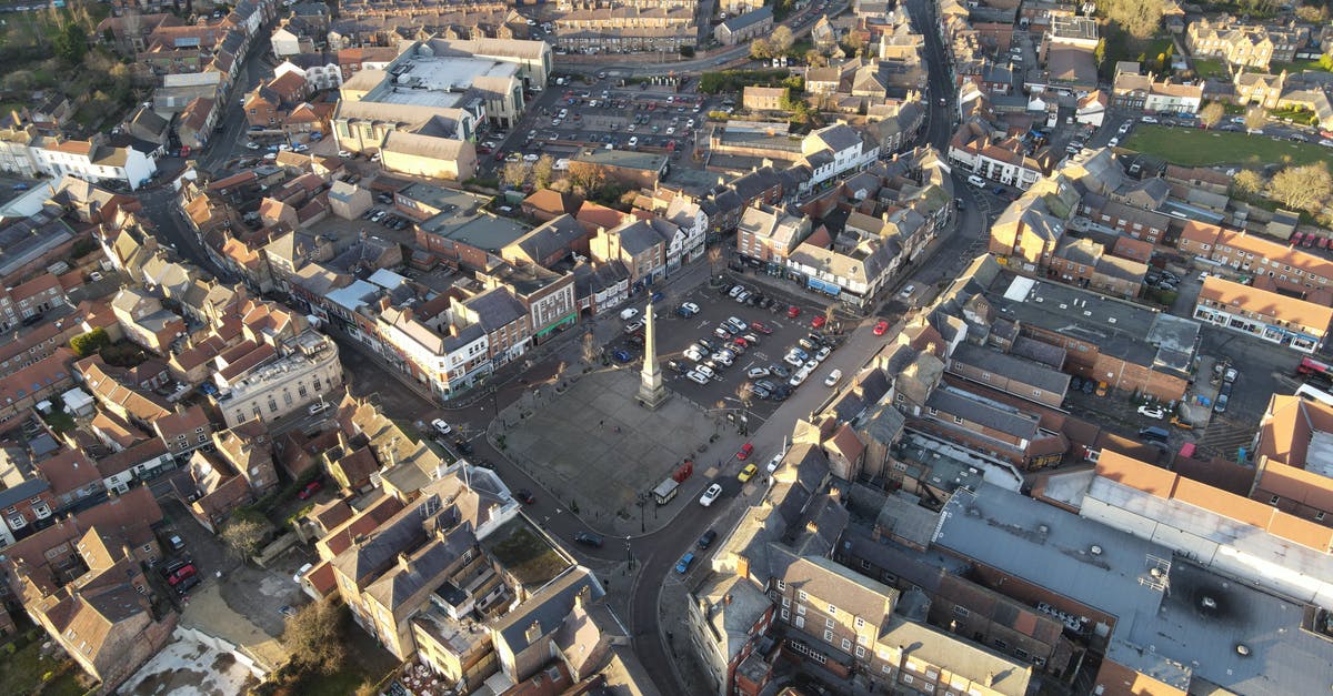 How does UK Visa application define a dependent? - Aerial View of City Buildings