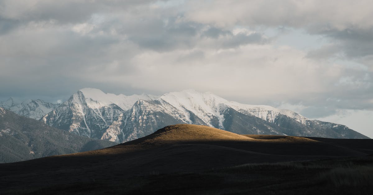 How is Schengen area revisited at end of six months? [duplicate] - Snow Covered Mountains Under Cloudy Sky