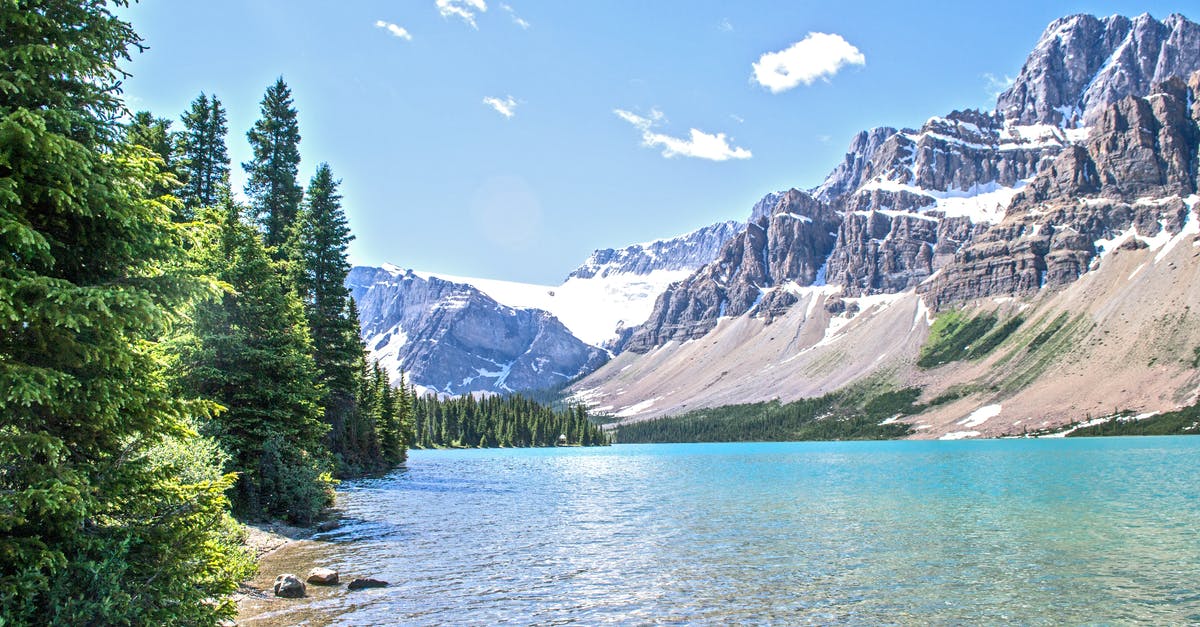 How is the border crossing handled around Waterton Lakes National Park, Alberta? - Green Trees Near Body of Water How is the border crossing handled around Waterton Lakes National Park, Alberta? - Green Trees Near Body of Water
