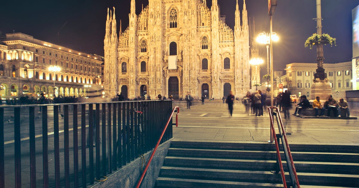 How long will Milan un-used metro tickets last before expiring? - Lighted Classic Cathedral Photo