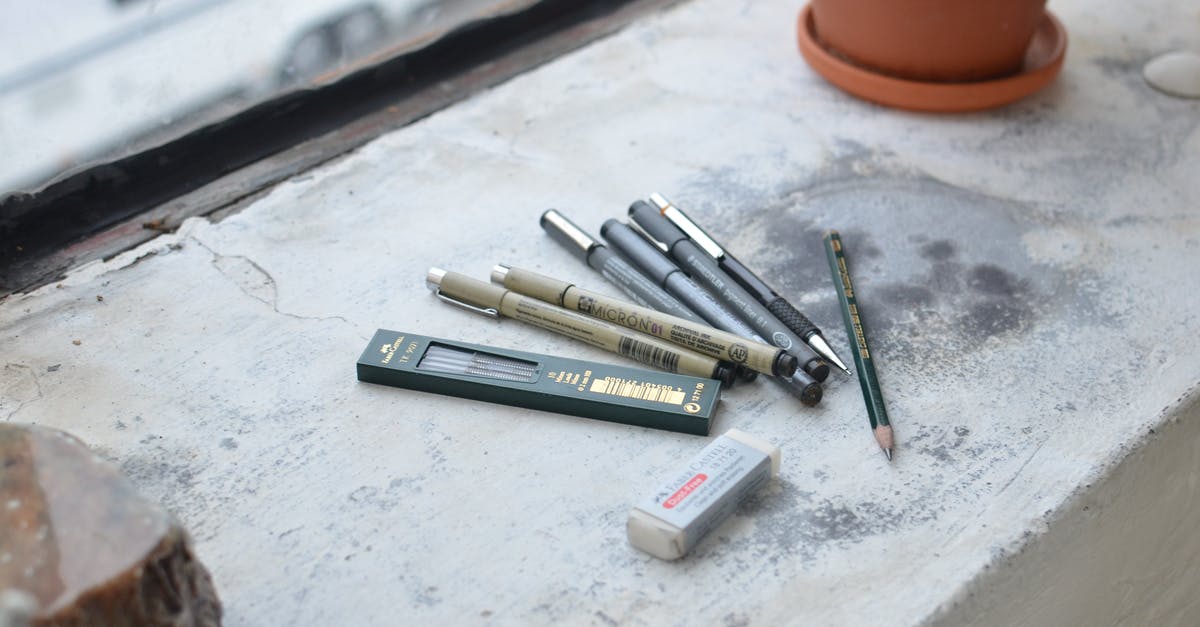 How many items can one buy and bring back home from Japan? - From above of different pencils placed with eraser on windowsill near pot in workshop