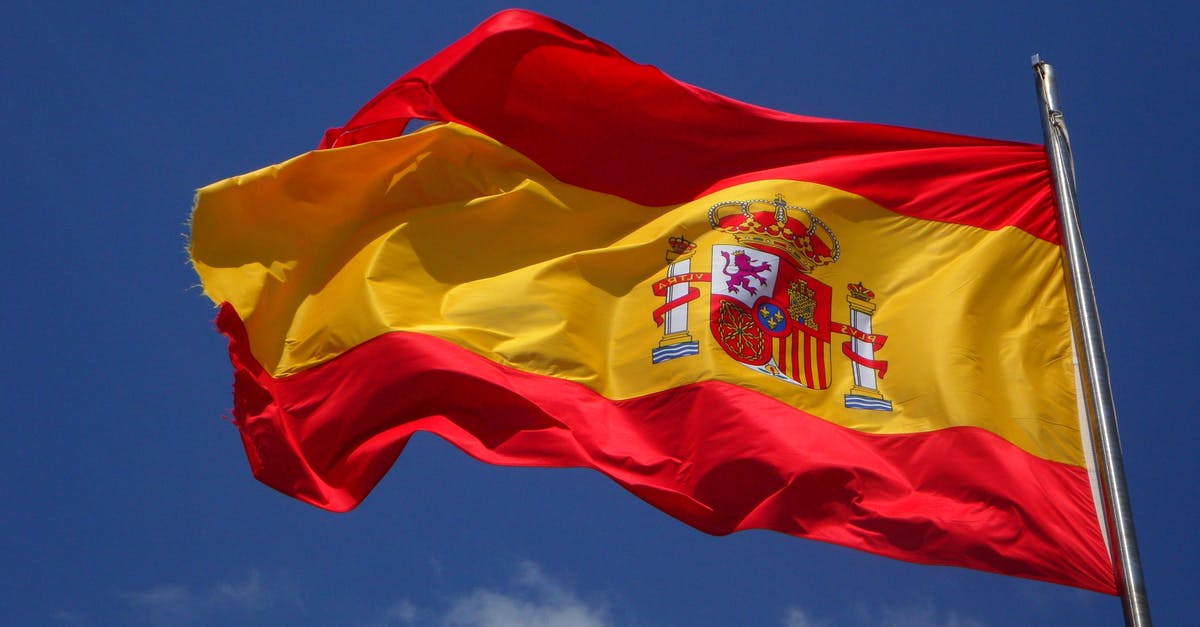 How much Spanish do I need to know for travelling within Spain? - Spain Flag in Pole