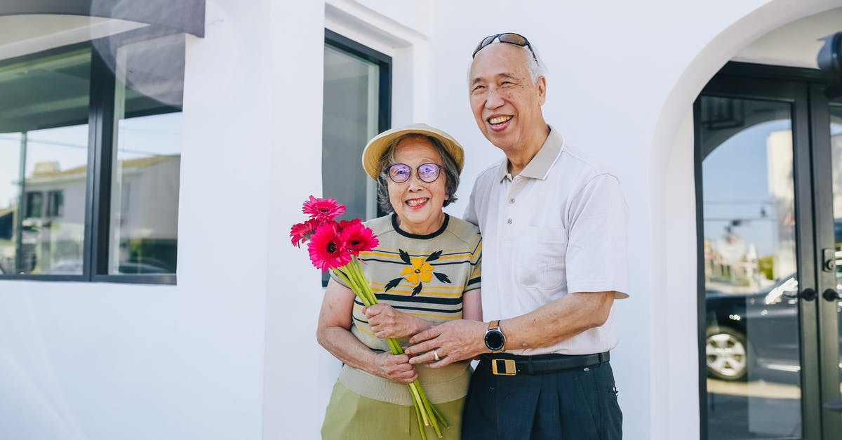 How old can the marriage certificate be, is 3-4 months good enough? - Portrait Of A Happy Elderly Couple