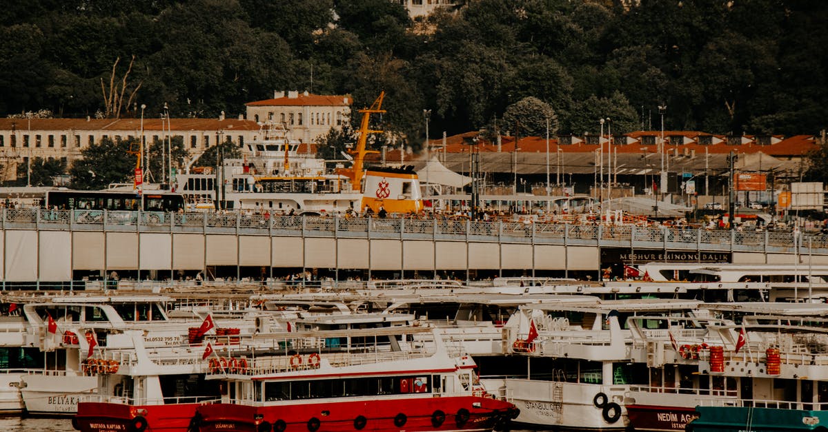 How reliable are ferries in Puerto Rico? [closed] - Marina Crowded with Ships and Ferries in Turkish City