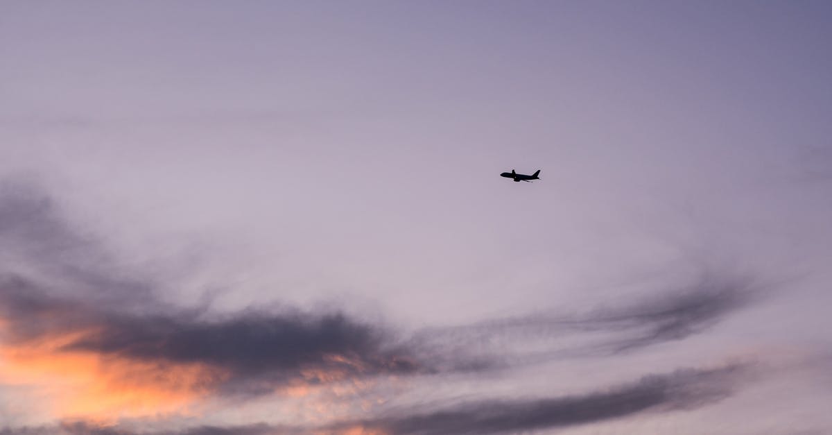 How to book flight based on aircraft registration - Silhouette of an Airplane Flying in the Sky