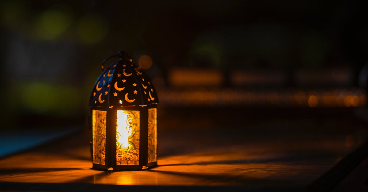 How to calculate when Ramadan finishes? - Photo Of Ramadan Light On Top Of Table