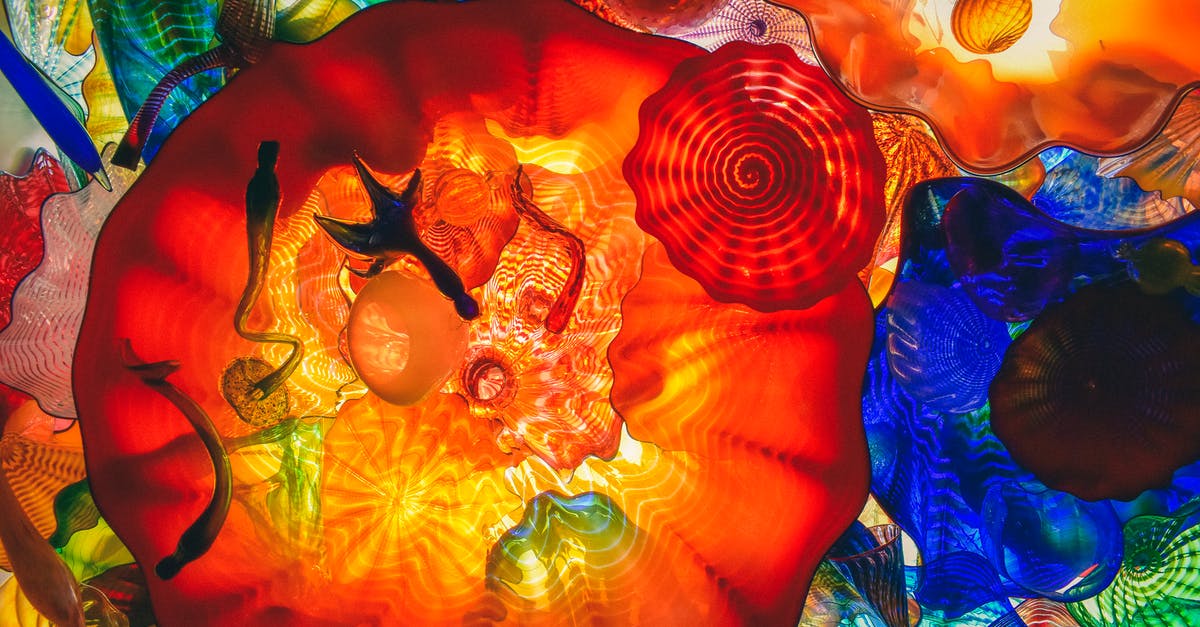 How to cancel multi-entry Schengen visa? - Close-up of a Beautiful and Colorful Chihuly Garden and Glass in Seattle