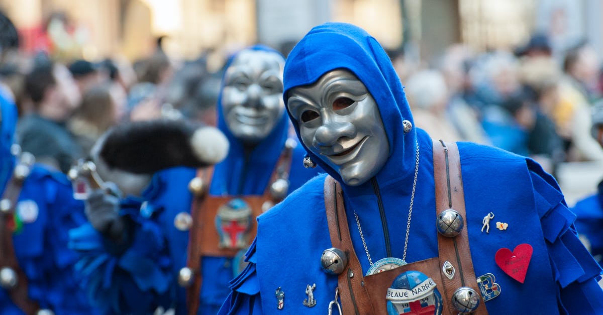 How to experience Carnival (Karneval) in Germany? - Person Wearing Gray Mask