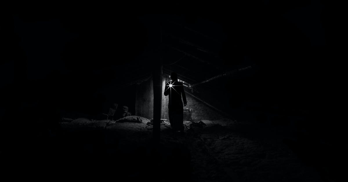 How to find a grave in Barcelona? - Low Angle View of Man Standing at Night