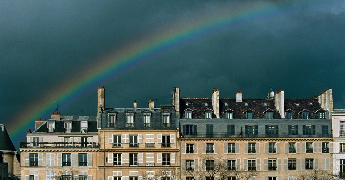 How to find cities with similar weather conditions - Rainbow Above Traditional Buildings