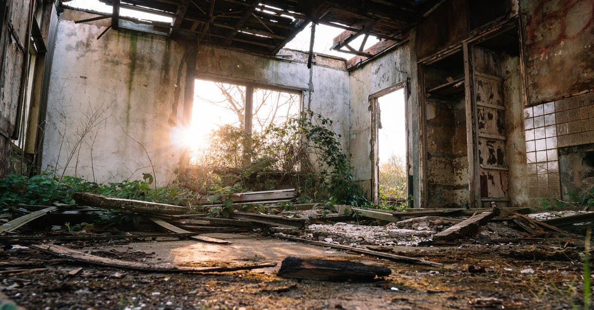 How to find the nearest location which has sunny forecast - Remaining walls of ruined abandoned building