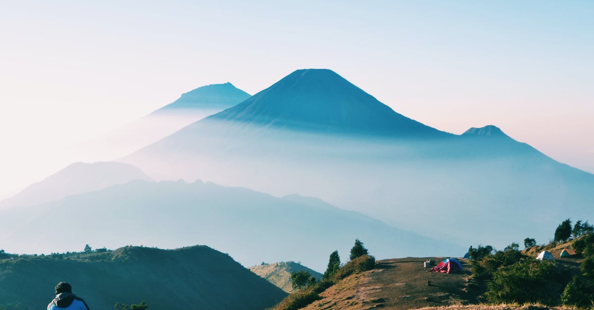 How to get a camping permit for Tenerife from Germany - Man Hiking in the Mountains 