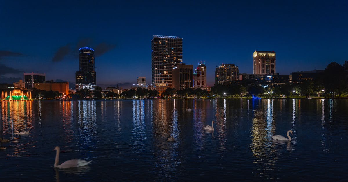 How to get discounted tickets to Epcot orlando - City Skyline during Night Time