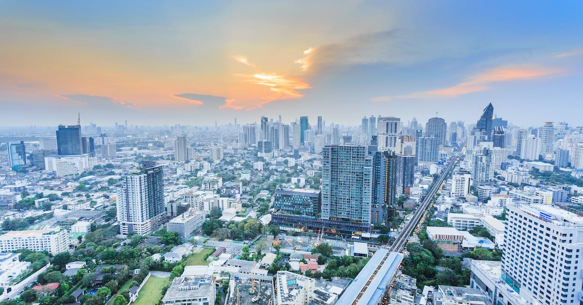 How to go from Bangkok airport to Khao San? - Aerial Photography Of Buildings