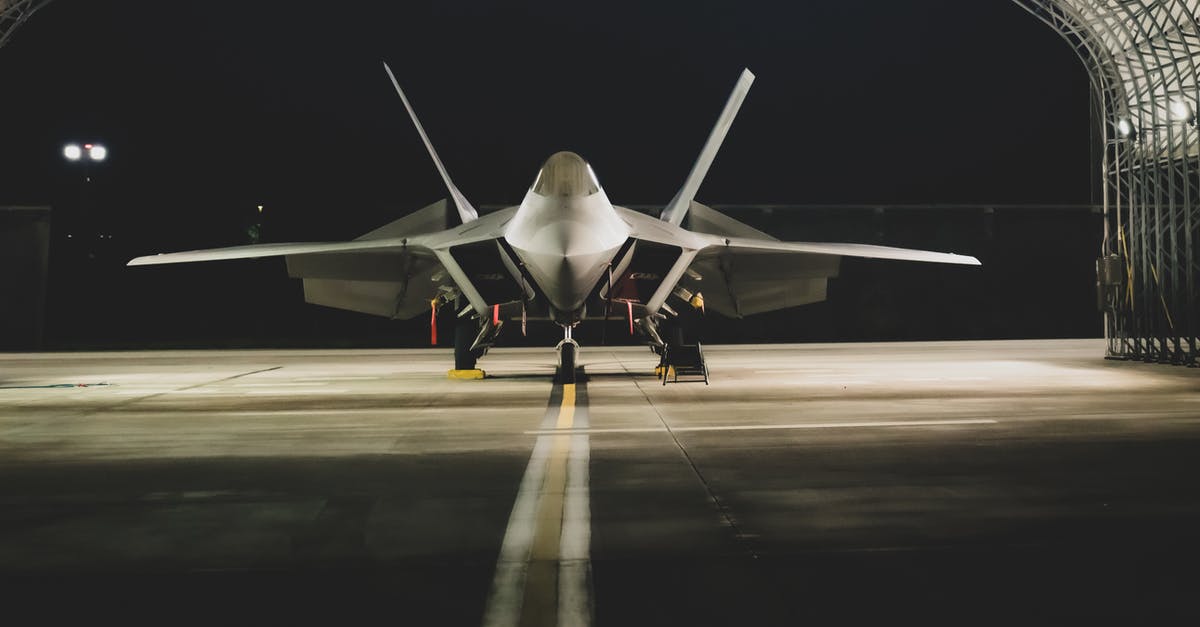 How to go to the airport in Sofia after midnight? - Black Fighter Jet on the Road during Night Time