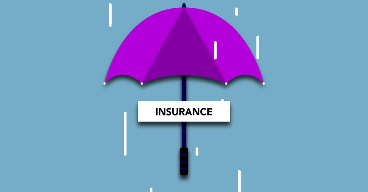 How to handle security after working with volatile material? [duplicate] - Decorative cardboard illustration of signboard with Insurance title under umbrella in rain on blue background