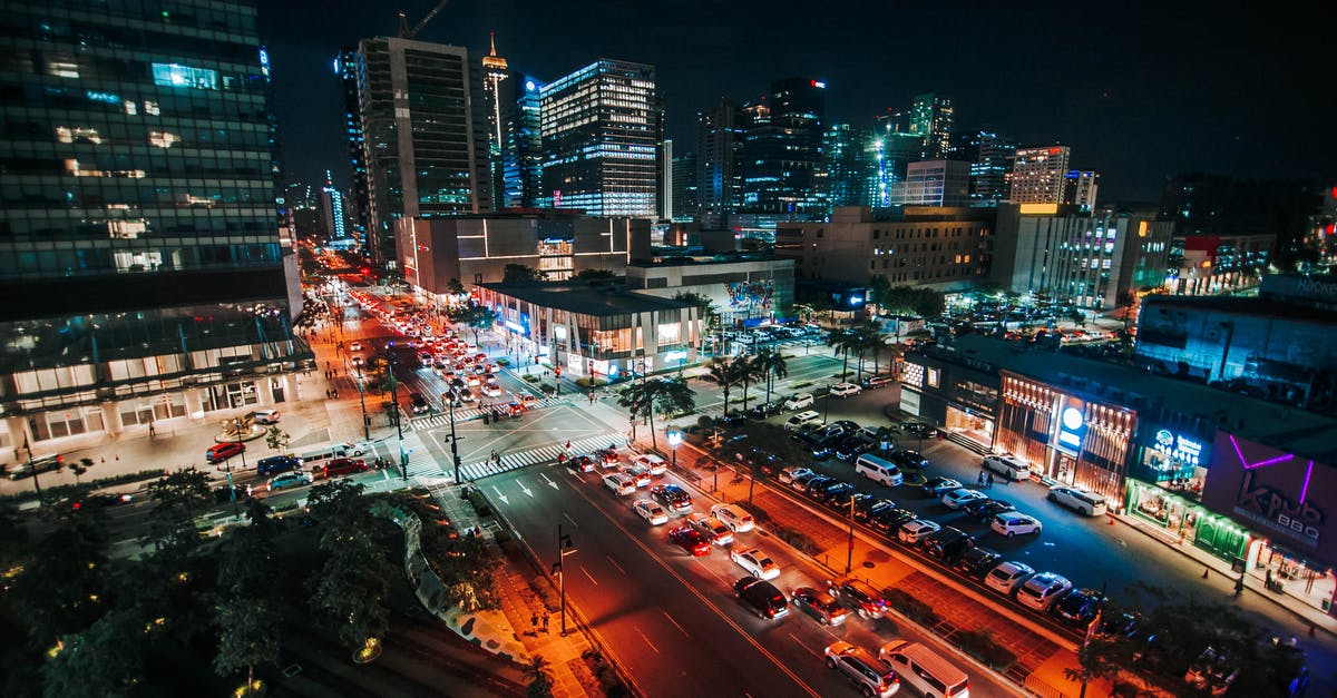 How to legally drive in the Philippines as a foreigner? - Aerial Photo of Cars on Road During Night