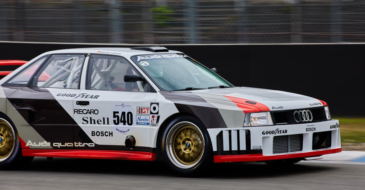 How to Obtain Fast Track Entry to Australia - An Audi Racing Car in a Racetrack