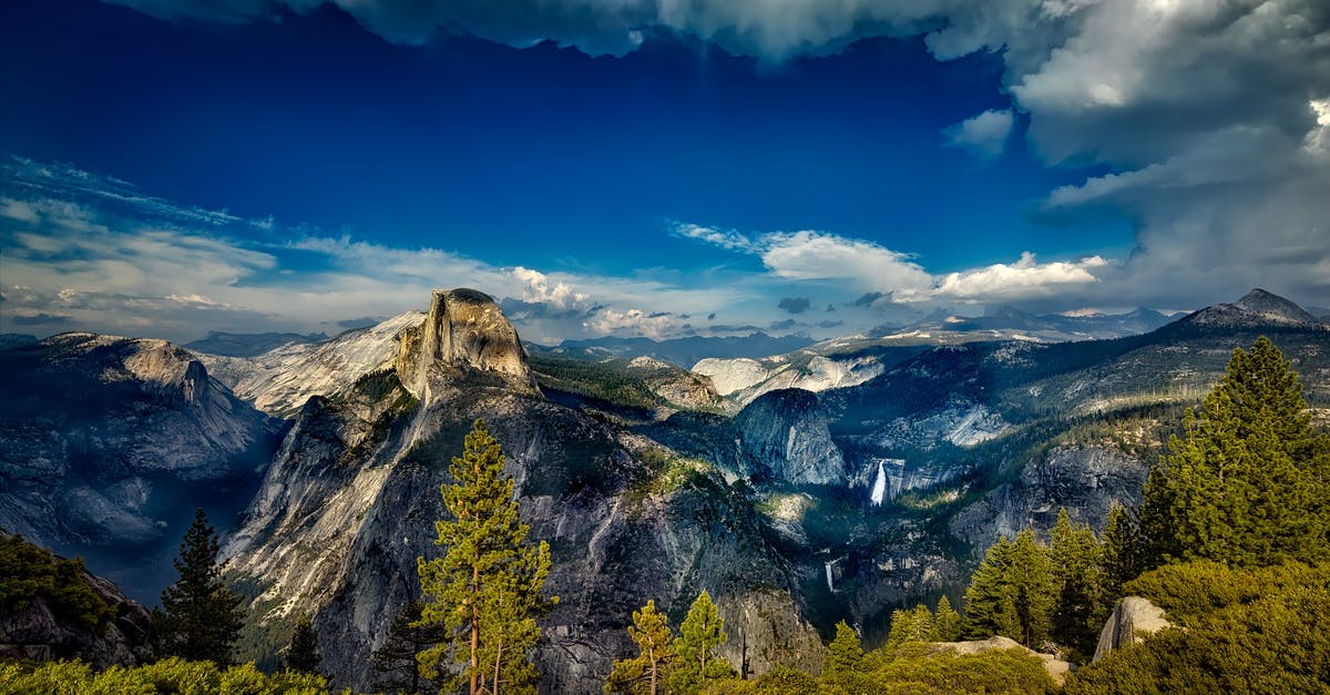 How to prepare for a trip to the Half-Dome in Yosemite National Park? - Green Leaf Tree on Top of Mountain during Daytime