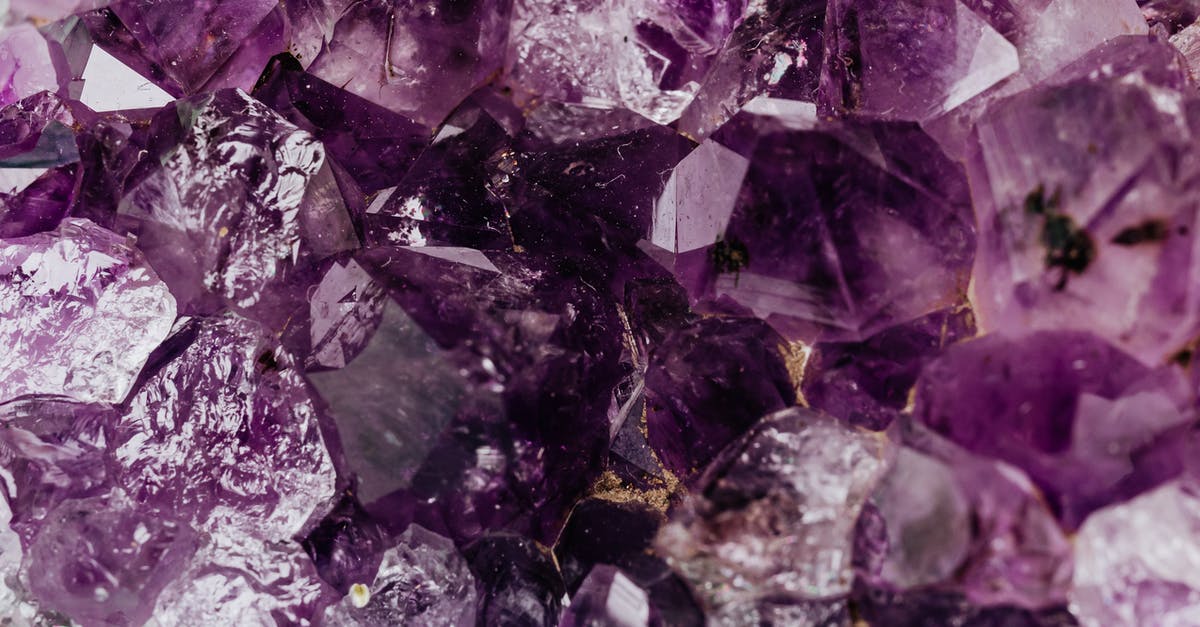 How to set up an Antel SIM in Uruguay? - Set of shiny transparent amethysts grown together