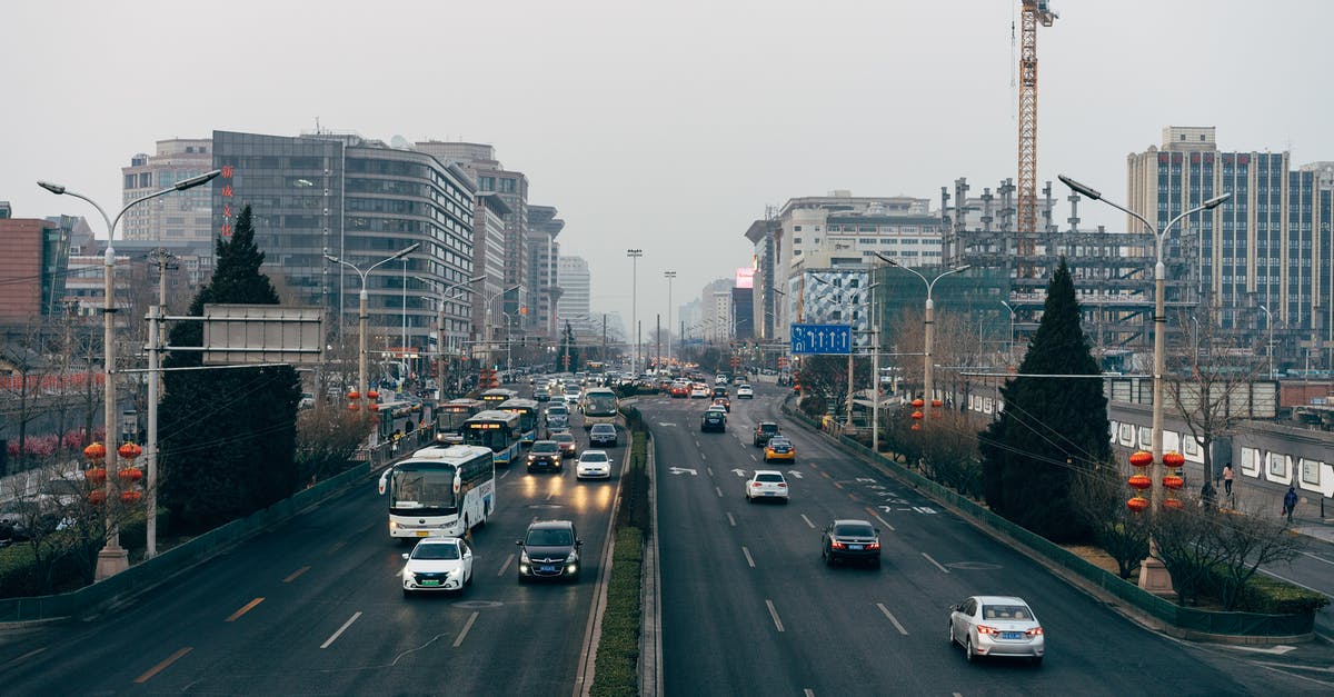 How to track buses in China? - Motor Vehicles Traffic on the City Road