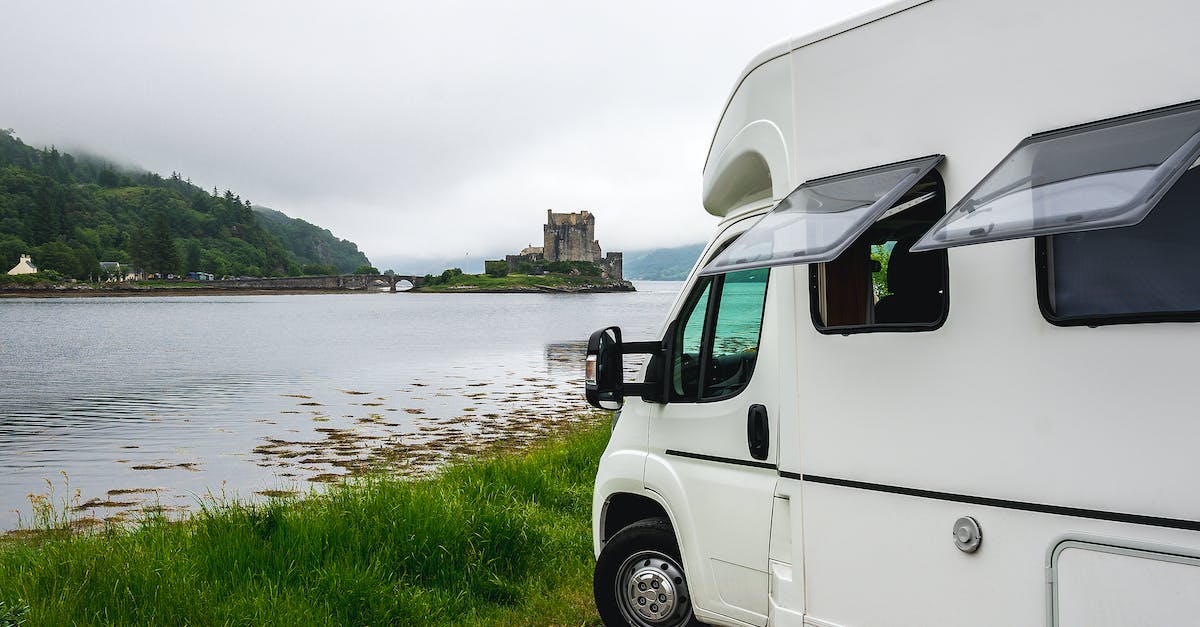 How to travel between castles in the Loire valley? - White Van on Green Grass Field Near Body of Water