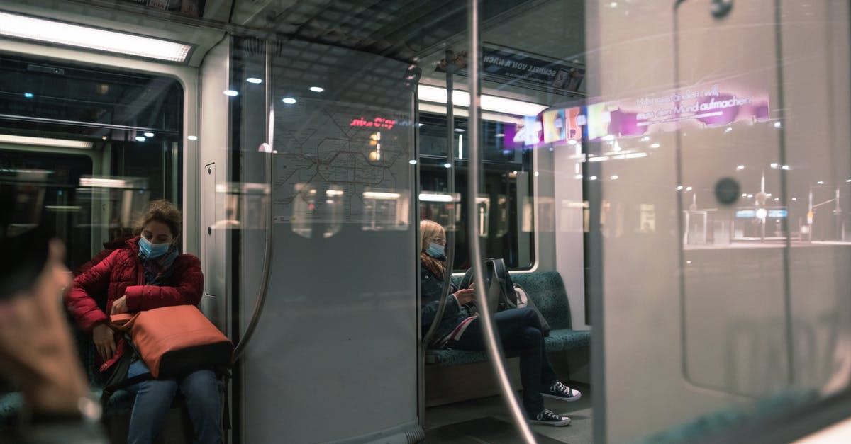 How to travel between cities of Iceland? - Woman in Red Long Sleeve Shirt Sitting on Train Seat