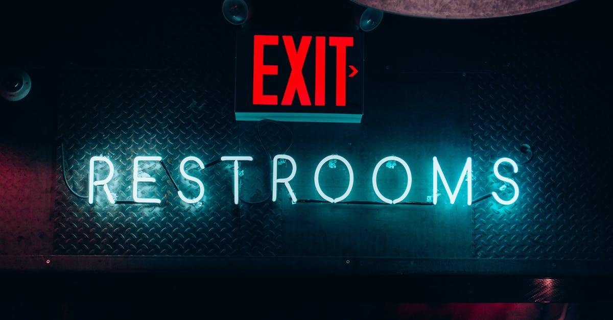 How to verify paid restrooms in EU - Close-Up Shot of Signages