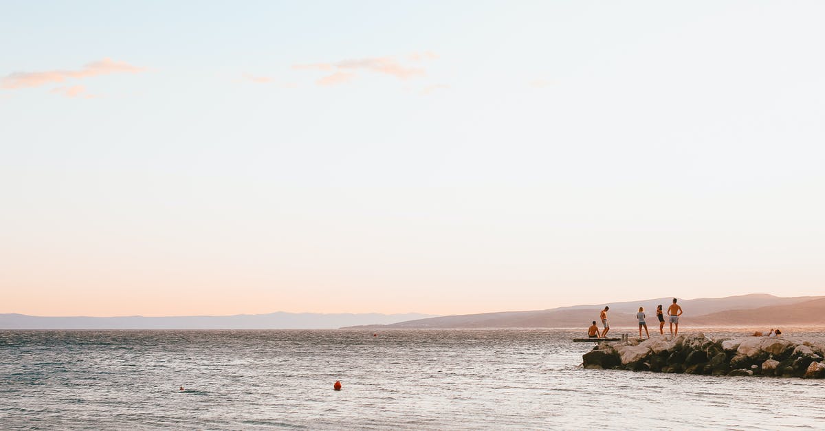 How to vet an overseas travel agency - View of a Sea at Sunset