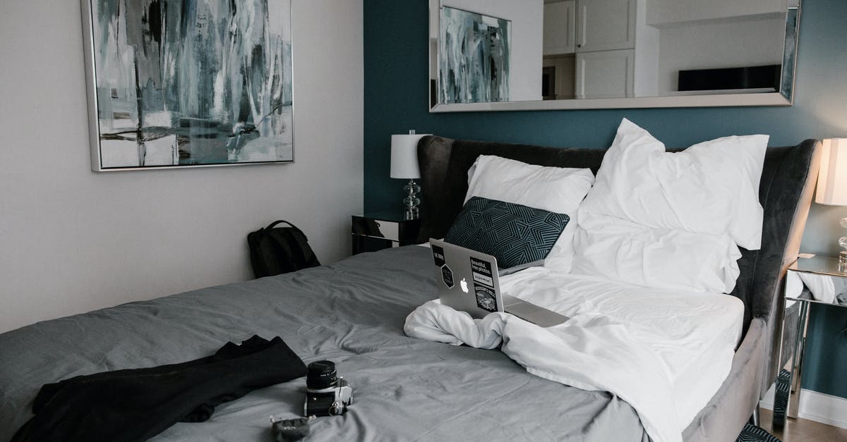 How unsafe is it to leave an expensive laptop at a rented apartment or a cheap hotel room? Which precautions should I take? - Gray Bed Comforter