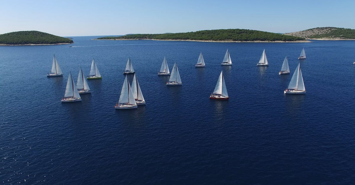 How widespread is sailing between Japanese islands in private yachts? - Sailboat Lot on Body of Water
