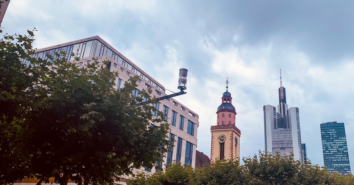 I am traveling to germany [closed] - Frankfurt City Skyline From Below