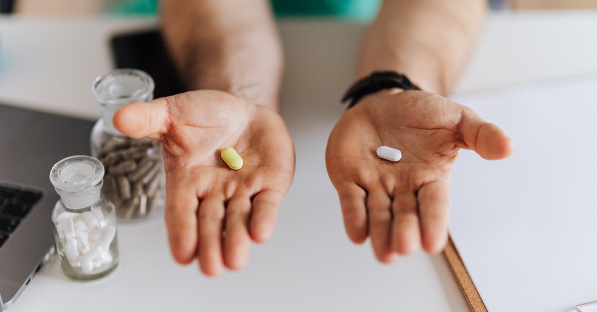 I need help demonstrating proof of funds for multiple jobs - Crop doctor showing pills to patient in clinic