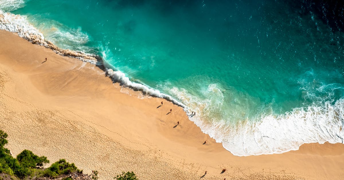 I want to travel from Bali to West Nusa [closed] - Drone Shot of Beach Shore