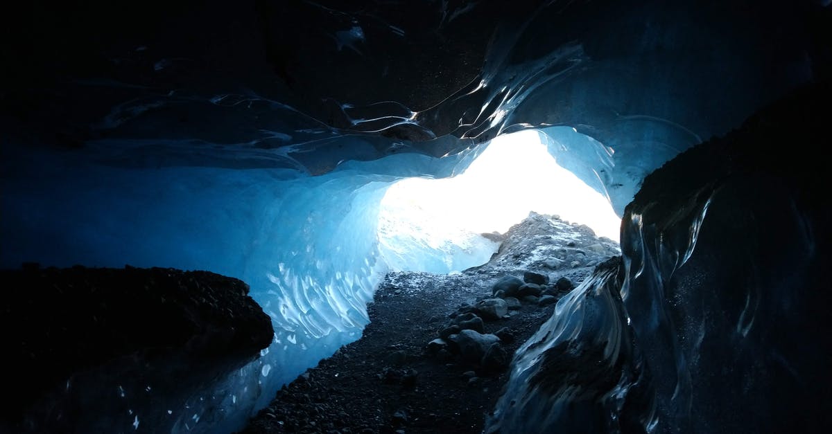 Ice Caves tour in October in Iceland - Photo Of An Ice Cave